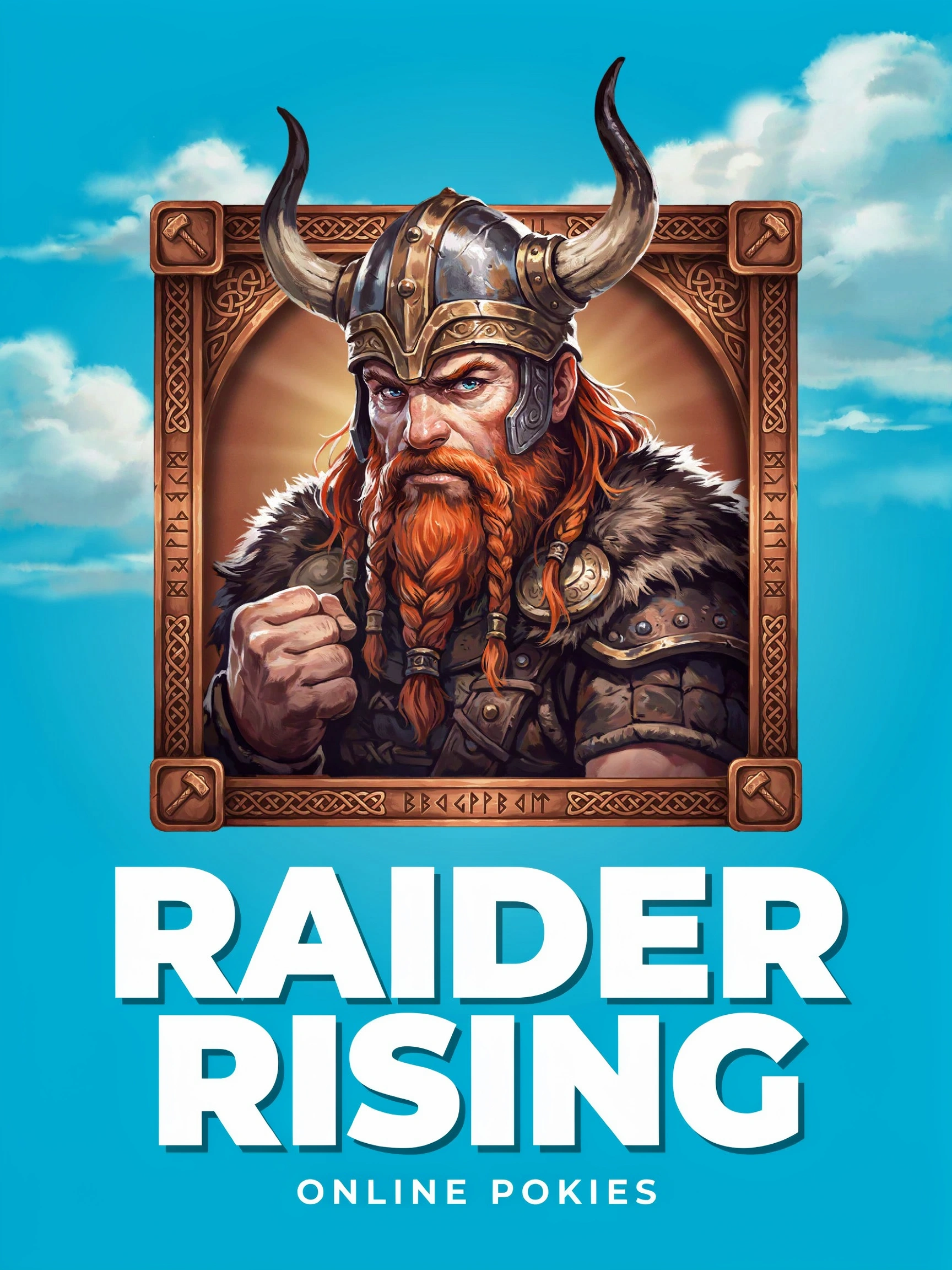 In-game art from the Viking Upgrade pokie
